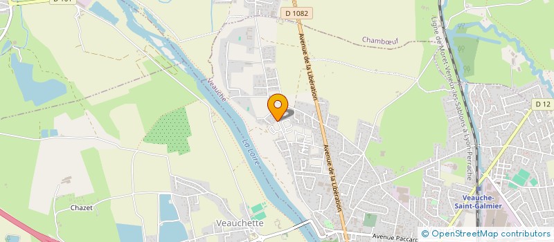 localisation de l'entreprise BROSSE EXPERTISES IMMOBILIERES  VEAUCHE