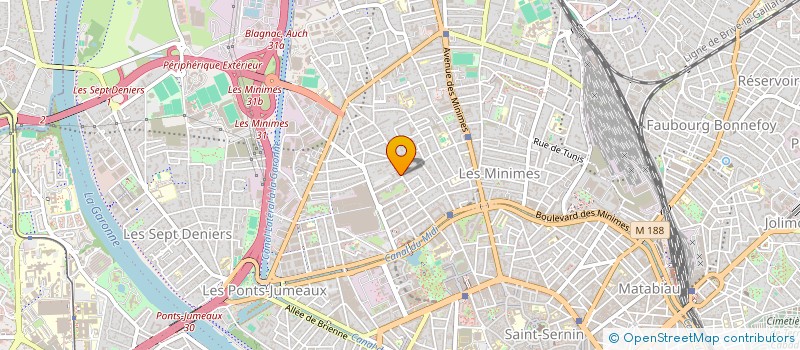 localisation de l'entreprise BROSSEAU MODO à TOULOUSE