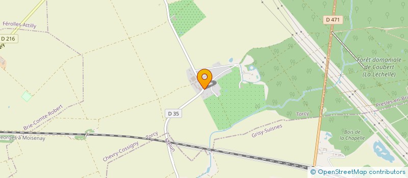 localisation de l'entreprise BROSSERIE THOMAS à CHEVRY-COSSIGNY