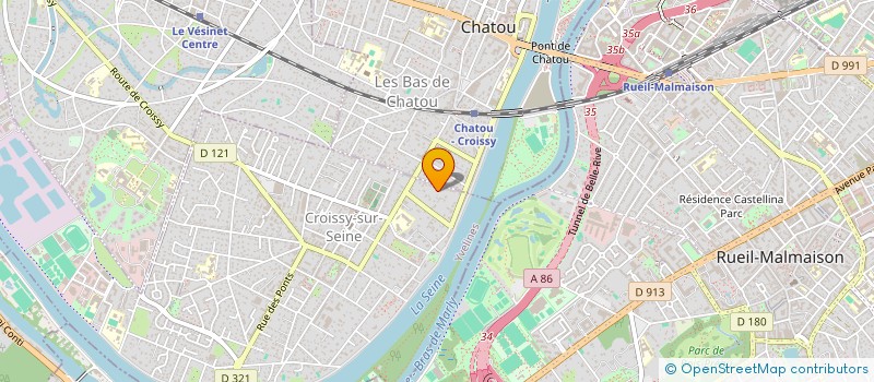 localisation de l'entreprise BROSSOLETTE  CROISSY-SUR-SEINE