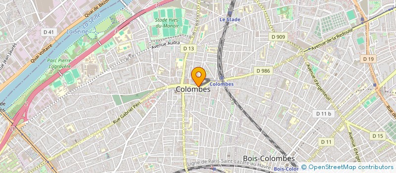 localisation de l'entreprise BROSSOLETTE à COLOMBES