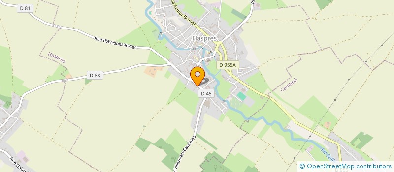 localisation de l'entreprise BROSTA  HASPRES