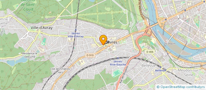 localisation de l'entreprise BROTHER CREW  SEVRES