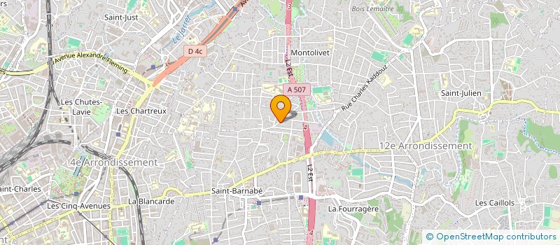 localisation de l'entreprise BROTHER'S à MARSEILLE