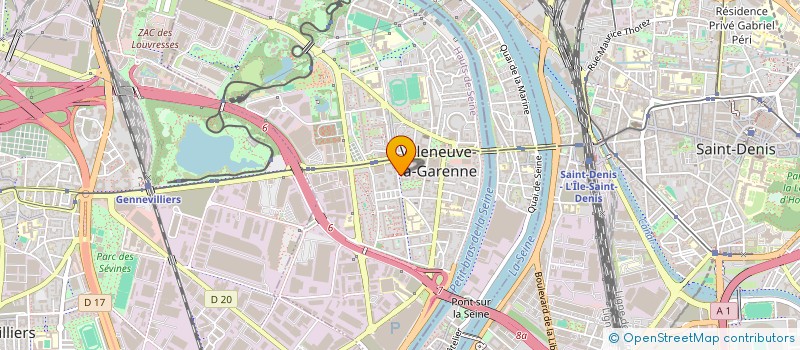 localisation de l'entreprise BROTHER'S CUT  VILLENEUVE-LA-GARENNE