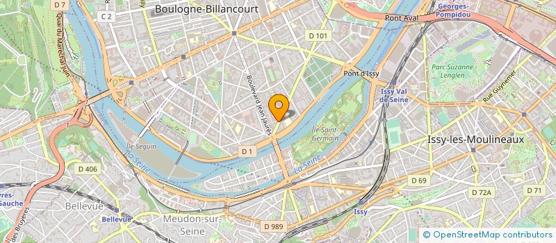 localisation de l'entreprise BROTHER'S FOOD à BOULOGNE-BILLANCOURT