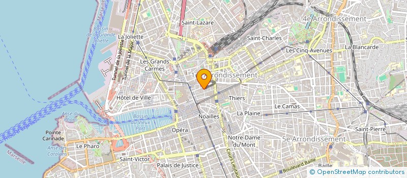 localisation de l'entreprise BROTHER'S LTD  MARSEILLE