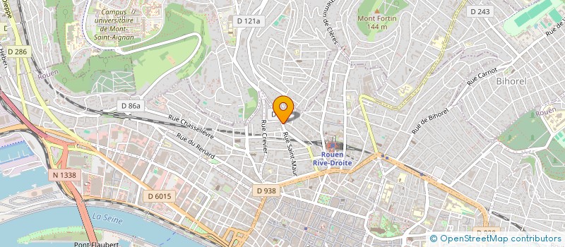 localisation de l'entreprise BROTHER'S PIZZA à ROUEN