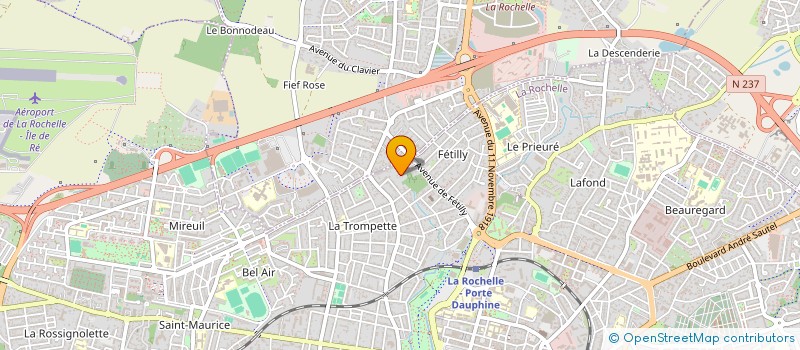 localisation de l'entreprise BROTHER & SISTER  LA ROCHELLE