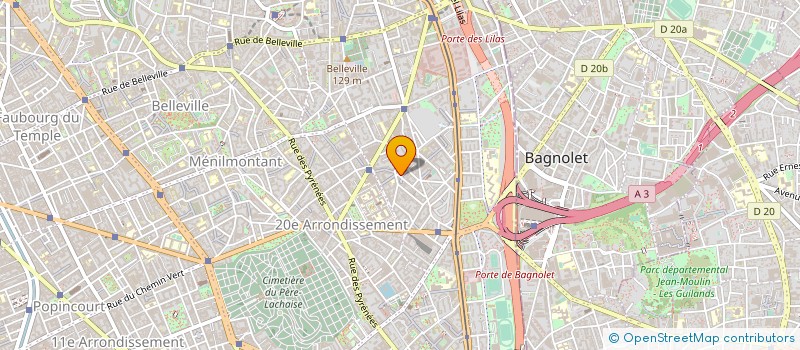 localisation de l'entreprise BROTHER SWING  PARIS