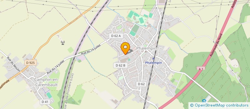 localisation de l'entreprise BROTHERHOOD CONSULTING  PHALEMPIN