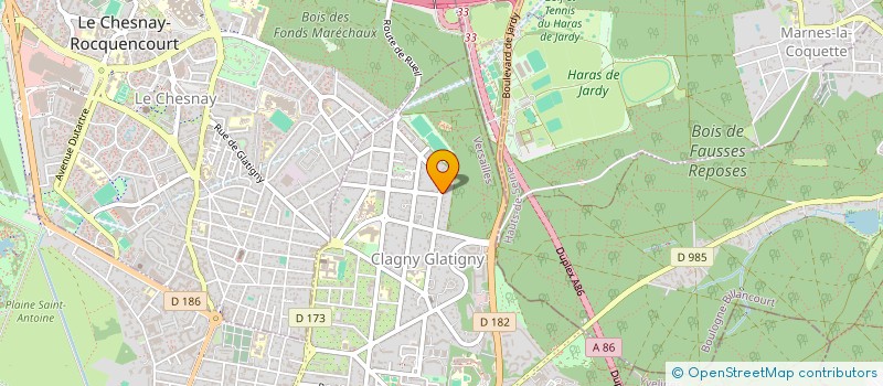 localisation de l'entreprise BROTHERLOC à VERSAILLES