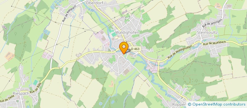 localisation de l'entreprise BROTHERS  WALDIGHOFEN