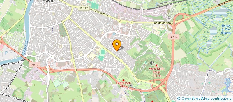 localisation de l'entreprise BROTHERS  AGDE