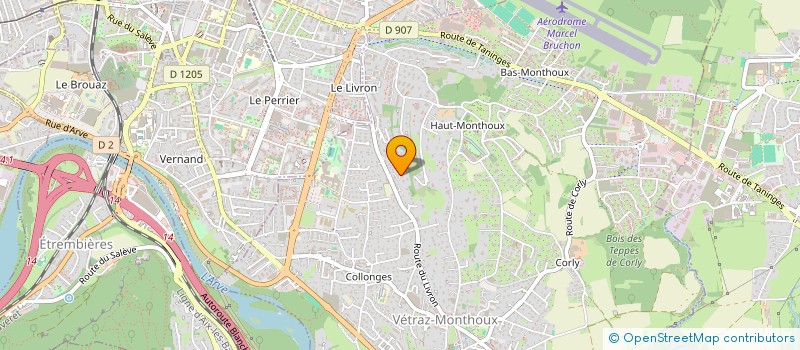 localisation de l'entreprise BROTHERS  VETRAZ-MONTHOUX