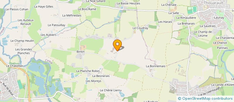 localisation de l'entreprise BROTHERS  CINTRE