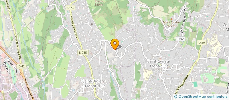 localisation de l'entreprise BROTHERS  SAINT-DIDIER-AU-MONT-D'OR