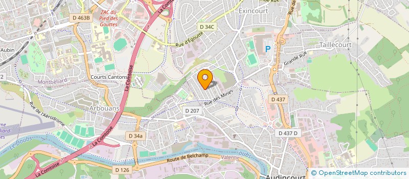 localisation de l'entreprise BROTHERS AND SISTER  EXINCOURT