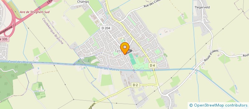 localisation de l'entreprise BROTHERS AND SISTERS  TETEGHEM-COUDEKERQUE-VILLAGE