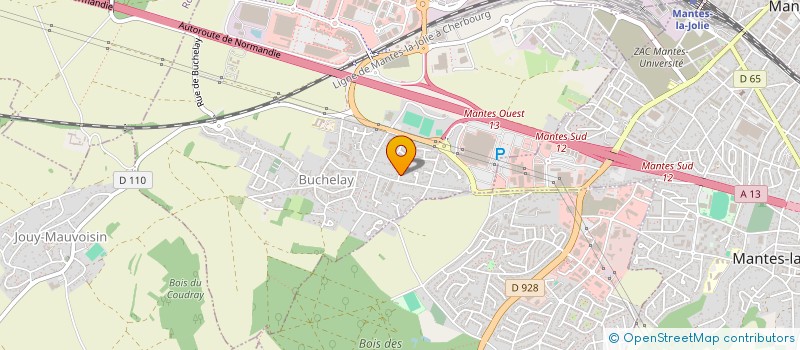 localisation de l'entreprise BROTHERS CONSEIL  BUCHELAY