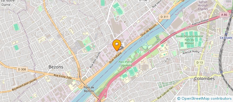 localisation de l'entreprise BROTHERS CONSTRUCTION à BEZONS