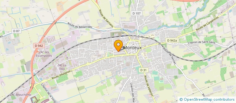 localisation de l'entreprise BROTHERS DEVELOPPEMENT à MONTEUX