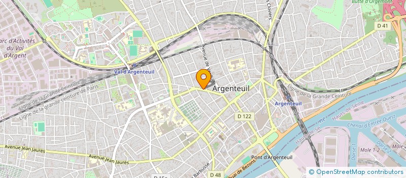 localisation de l'entreprise BROTHERS SQUAD ARGENTEUIL  ARGENTEUIL