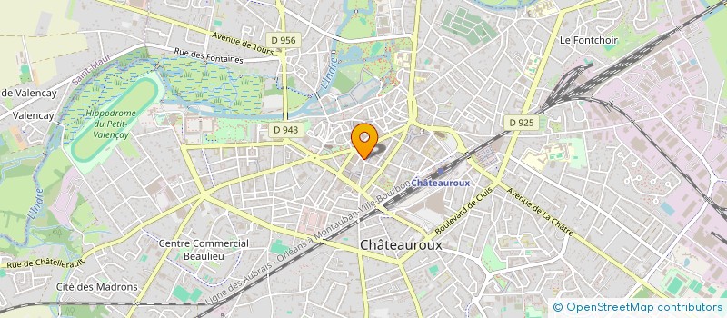 localisation de l'entreprise BROTHERS' VAP à CHATEAUROUX