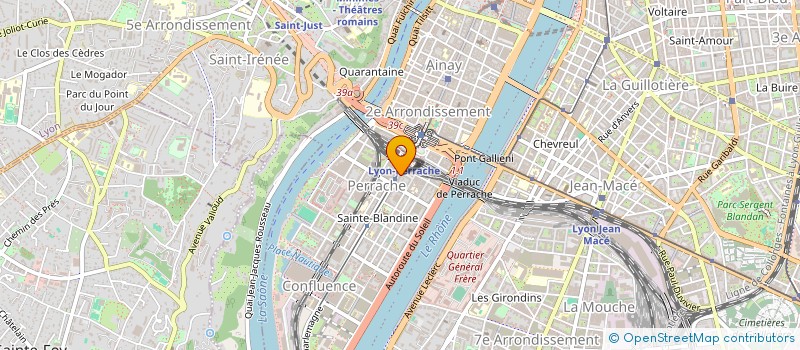 localisation de l'entreprise BROTTEAUX LYON IMMOBILIER  GRENOBLE