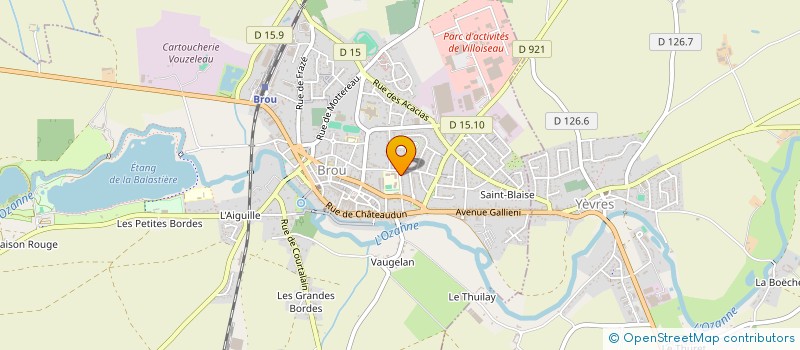 localisation de l'entreprise BROU ASSO PARAMOTEUR à BROU