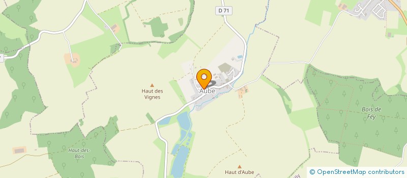 localisation de l'entreprise BROUANT à AUBE