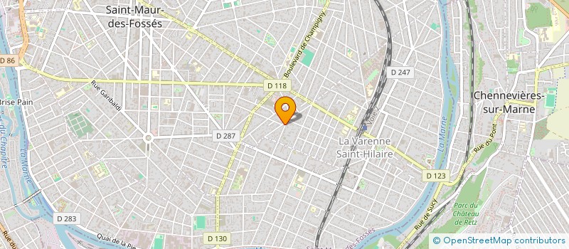 localisation de l'entreprise BROUARD à SAINT-MAUR-DES-FOSSES