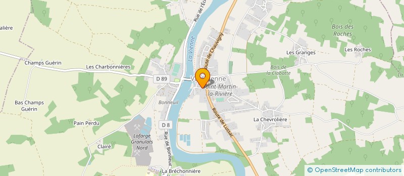 localisation de l'entreprise BROUARD GERARD  VALDIVIENNE