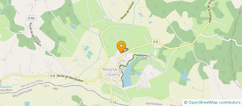 localisation de l'entreprise BROUCHET à MONCLAR-DE-QUERCY