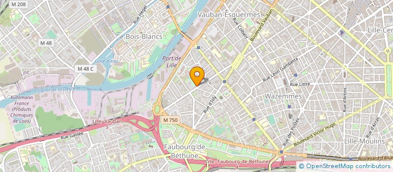 localisation de l'entreprise BROUCKE SARL à LILLE
