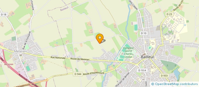 localisation de l'entreprise BROUCQSAULT RENOV' à BAILLEUL