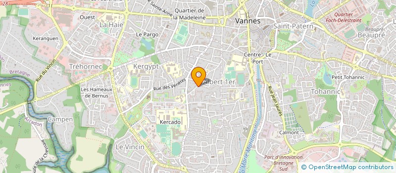 localisation de l'entreprise BROUDER BERNARD BROUDER MIREILLE à VANNES