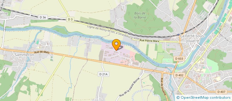 localisation de l'entreprise BROUETTE PLOMBERIE CHAUFFAGE  SEPT-SORTS