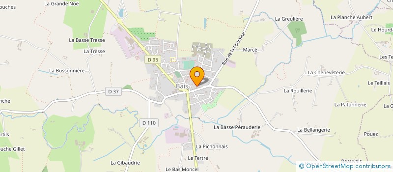 localisation de l'entreprise BROUGALAY RAZEL GUIMDE  BAIS