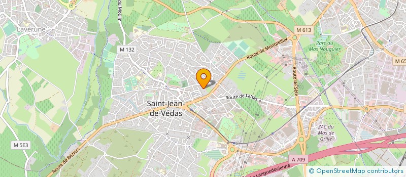 localisation de l'entreprise BROUHAHA PRODUCTIONS à SAINT-JEAN-DE-VEDAS