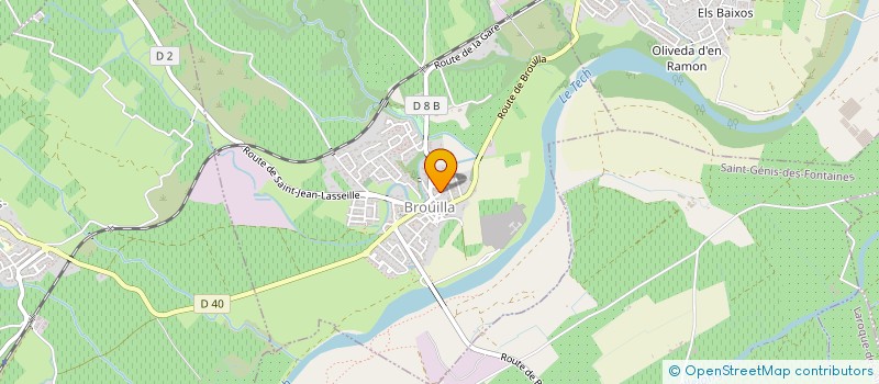 localisation de l'entreprise BROUILLA DANSE  BROUILLA