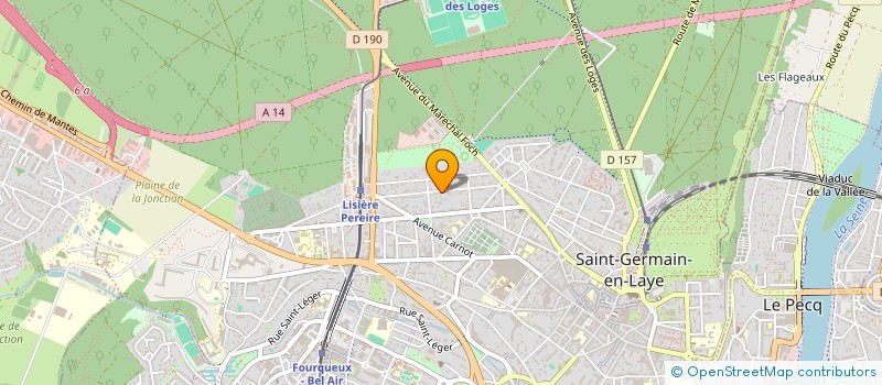 localisation de l'entreprise BROUILLARTA  SAINT-GERMAIN-EN-LAYE