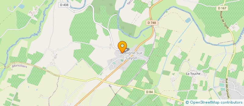 localisation de l'entreprise BROUILLET PRODUCTION  TERRANJOU