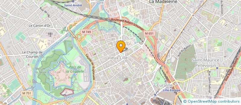 localisation de l'entreprise BROUJ'IMPORT à LILLE