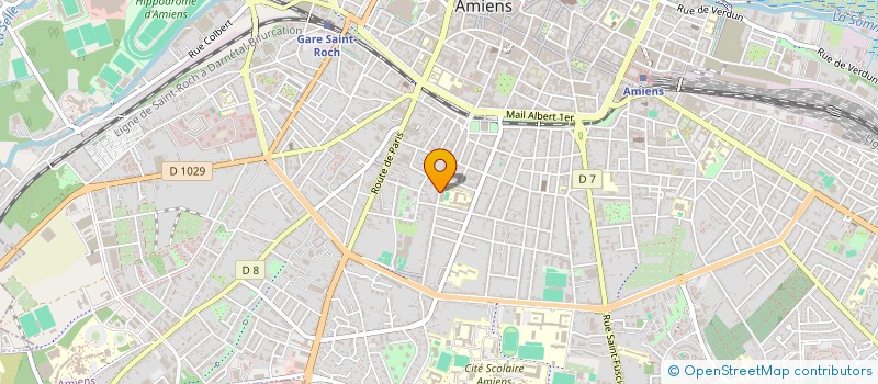 localisation de l'entreprise BROULAND DUFOUR à AMIENS