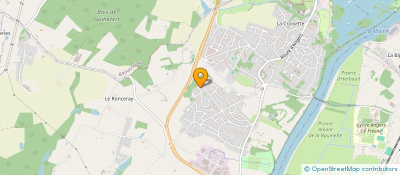 localisation de l'entreprise BROULI  BOUCHEMAINE