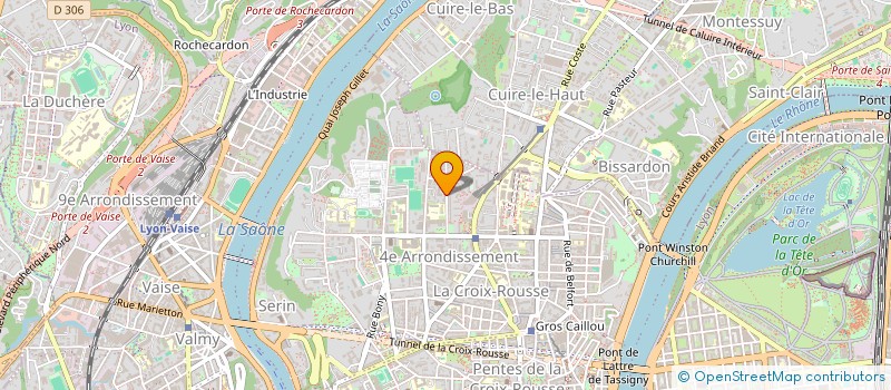 localisation de l'entreprise BROUSSE  LYON