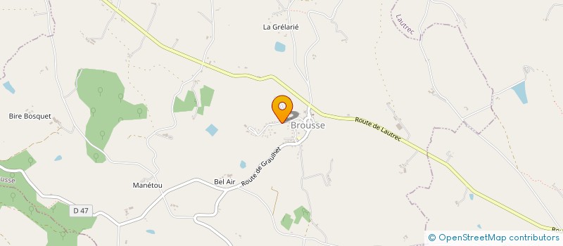 localisation de l'entreprise BROUSSE BOIS SERVICES à BROUSSE