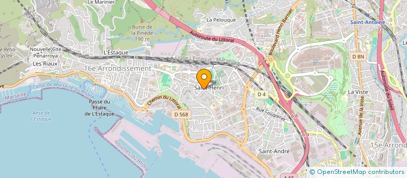 localisation de l'entreprise BROUSSE-VERGEZ à MARSEILLE