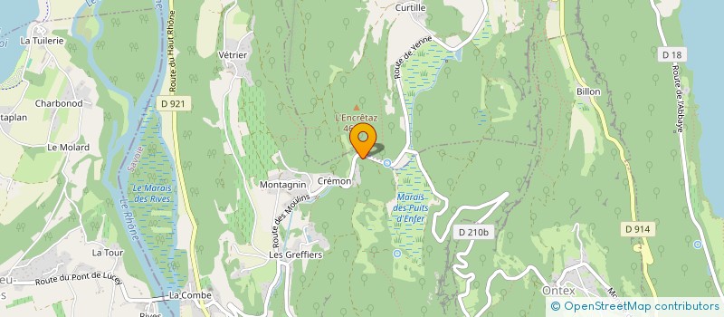 localisation de l'entreprise BROUSSET - GONCALVES  LUCEY